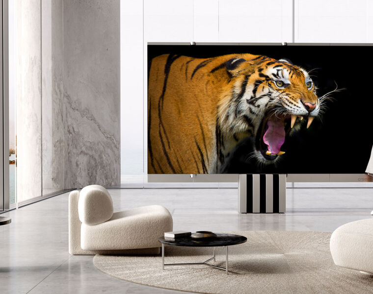 The C SEED M1 Foldable 165-Inch 4K MicroLED Television