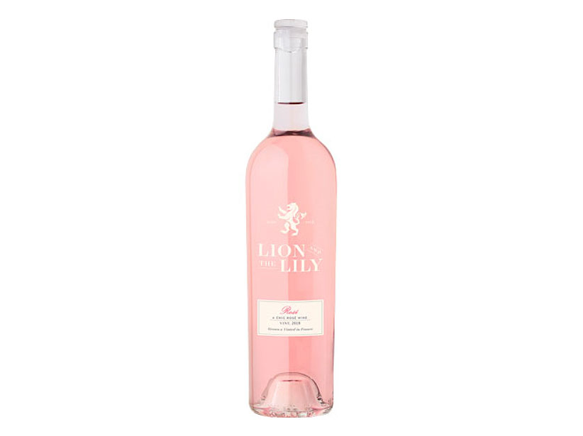 A bottle of Lion & The Lily Rosé 2019 Les Vignerons de Tutiac, Bordeaux
