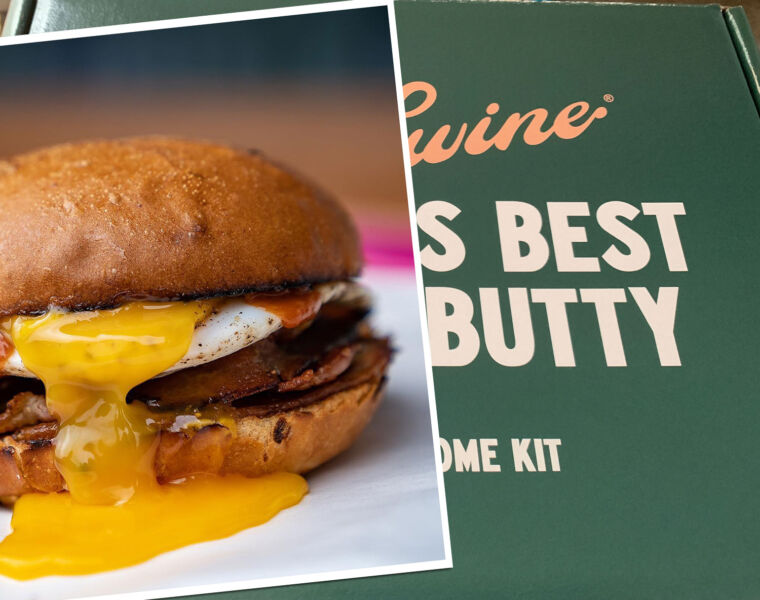 Le Swine's British Bacon Butty Kit is Pure Luxury for the Mouth