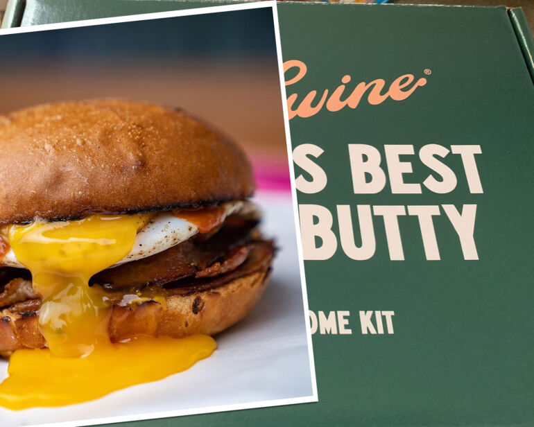 Le Swine's British Bacon Butty Kit Is Affordable Luxury For The Mouth