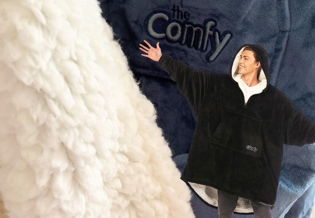 The Comfy Wearable Blanket Provides an Instant Warm and Reassuring Hug 3