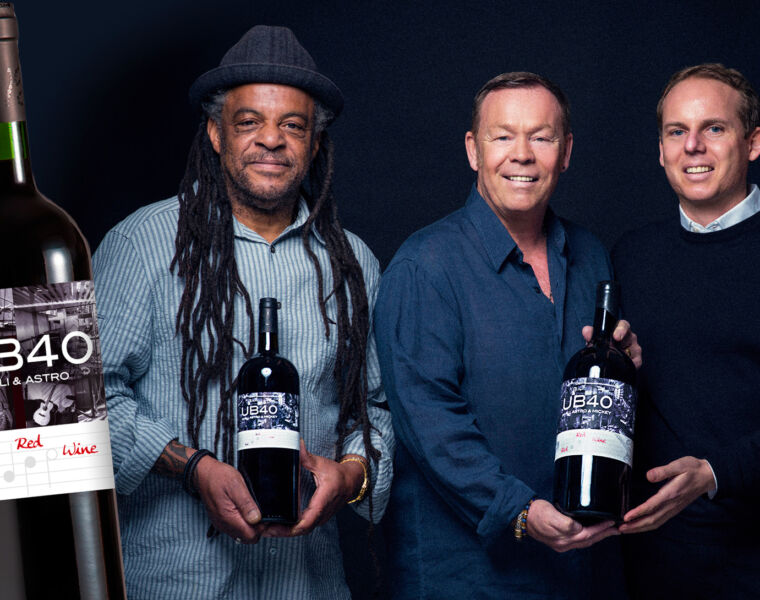 UB40's Drinkable Red Red Wine Will be Another Hit for the Band in 2021
