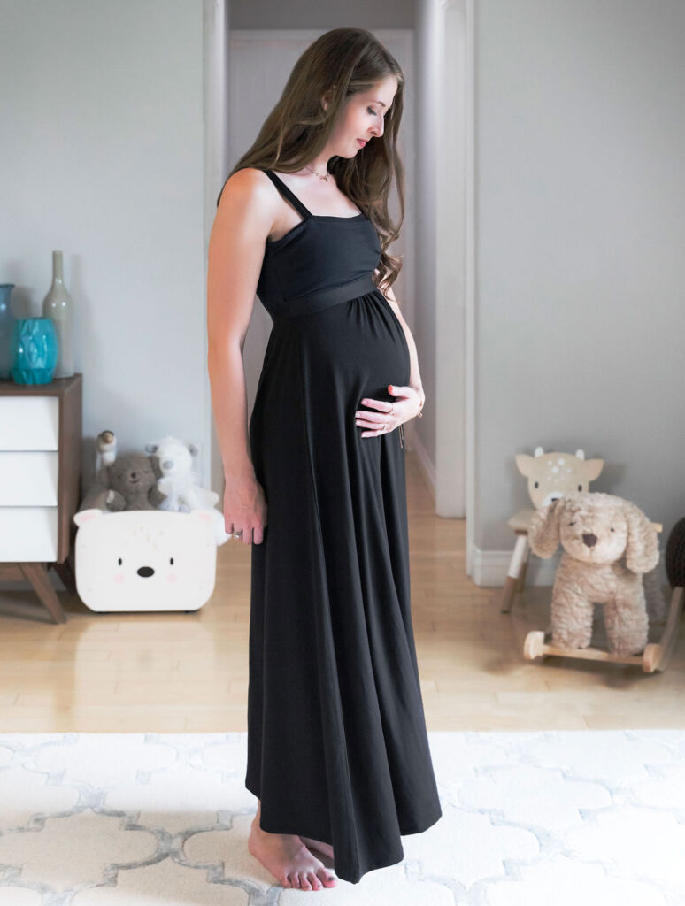 Camisole dress for pregnancy and nursing