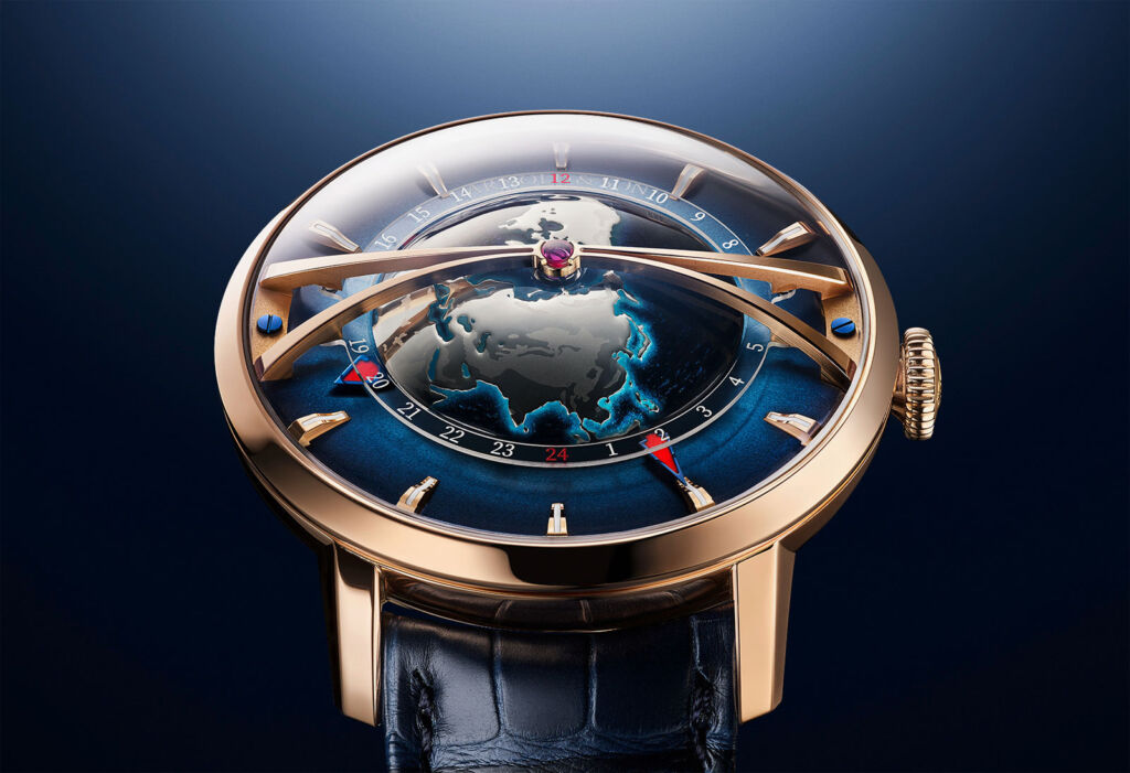 The Arnold & Son Globetrotter Gold Adds Extra Beauty to the World