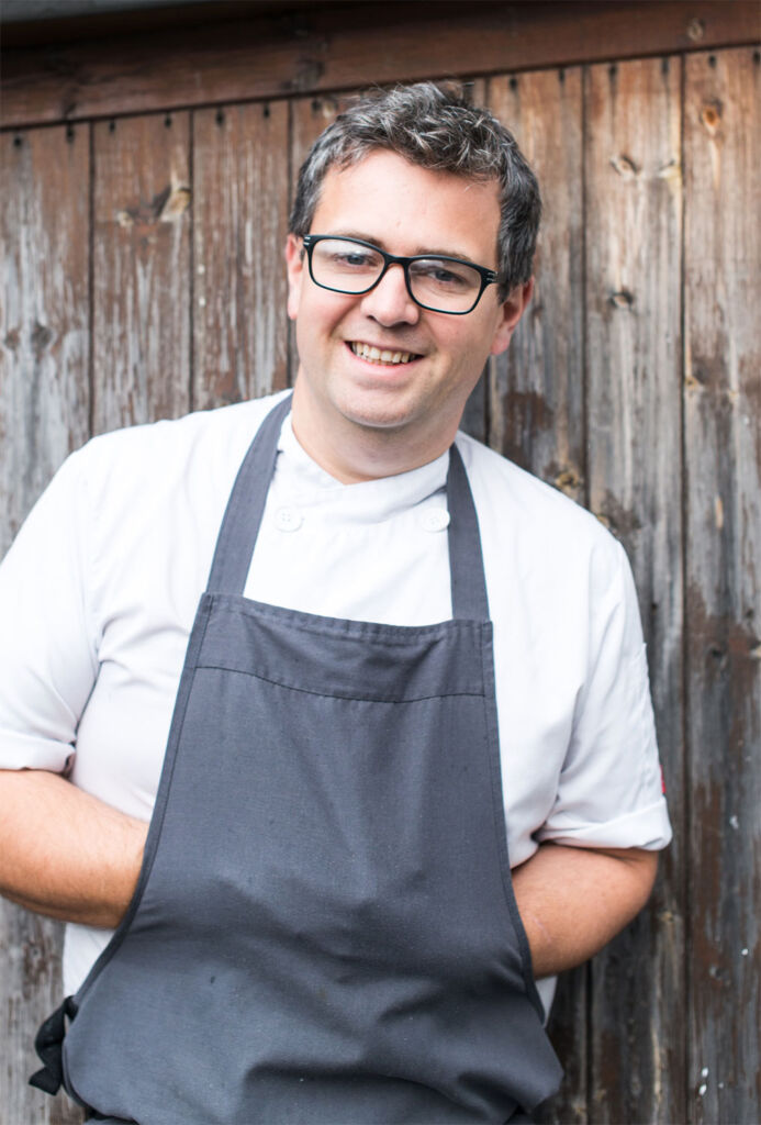 Ryan Blackburn, chef and owner of the Old Stamp House