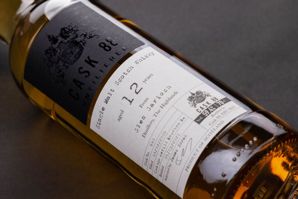 Cask 88 Announces The Launch Of Its Unfiltered Whisky Series