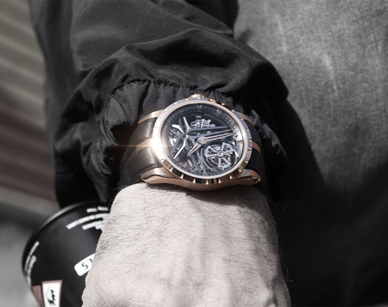 The 2021 Roger Dubuis Excalibur Novelties Cuts Through the Competition