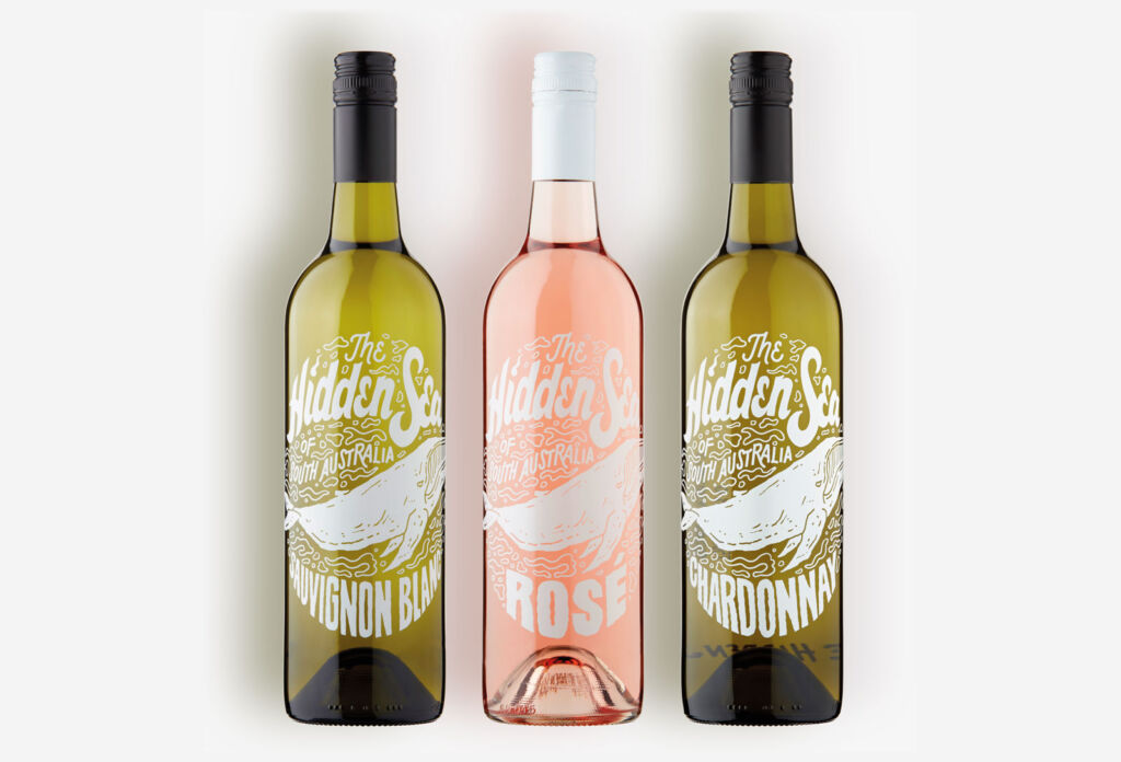 Three of the Hidden Sea wines