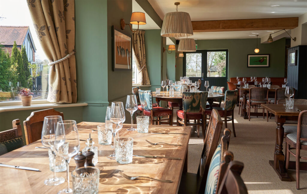 Stylish Rooms of Charming Country Pub The Beckford Inn, Tewksbury