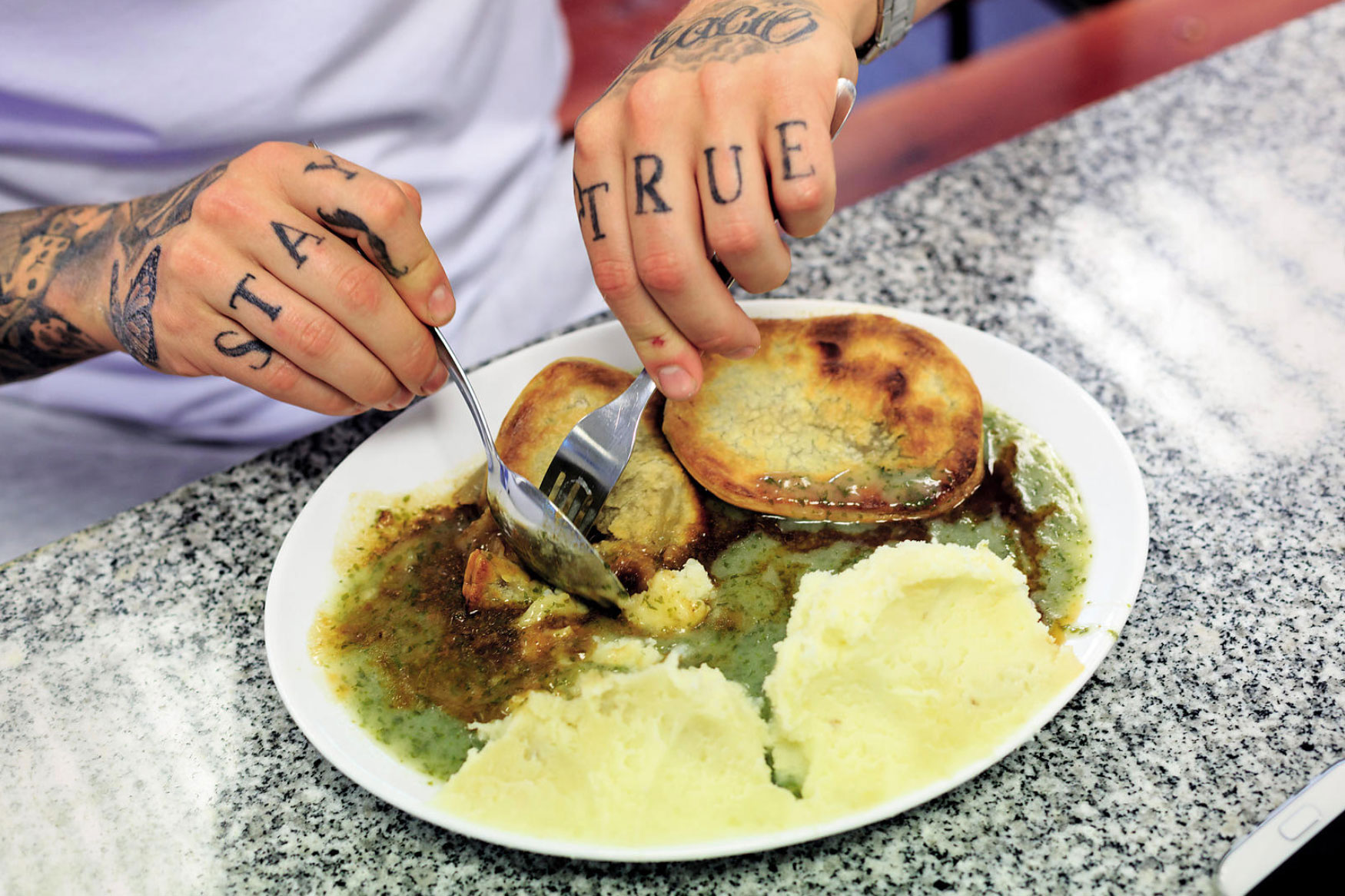 Wow Your Tastebuds With Robins Pie And Mash At Electric Ballroom, Camden