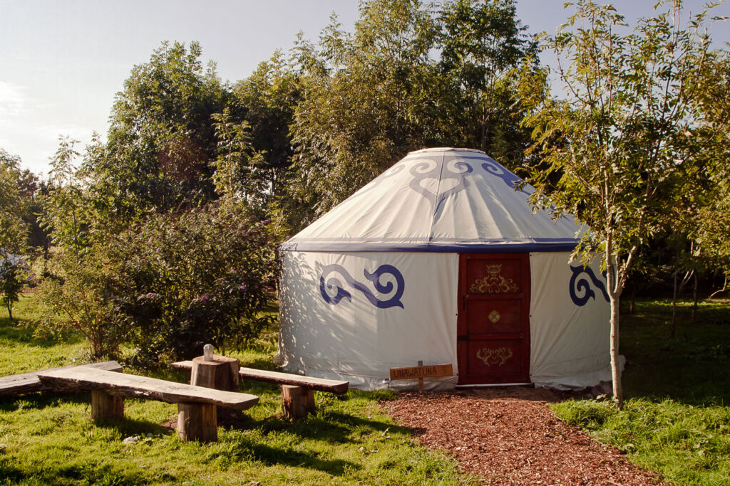 Glamping In Style at Plush Tents Glamping Yurts in the South Downs