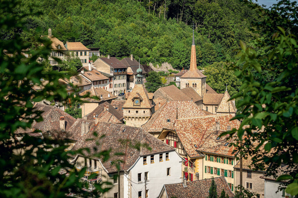 Some of the historic buildings in the Canton of Vaud