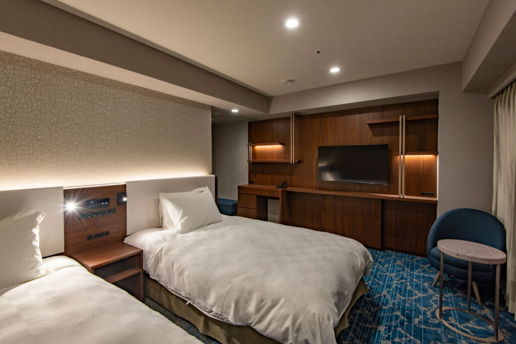 A look inside one of the Hotel Grand Consort Naha bedroom suites