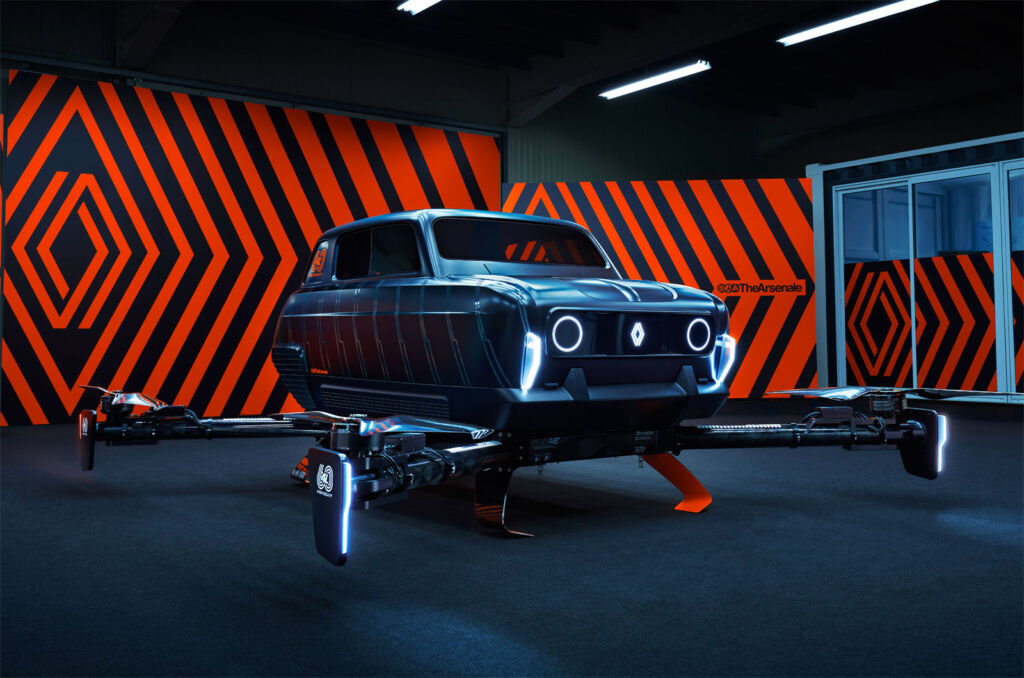 Renault & TheArsenale's AIR4 Takes the Iconic Renault 4 to New Heights