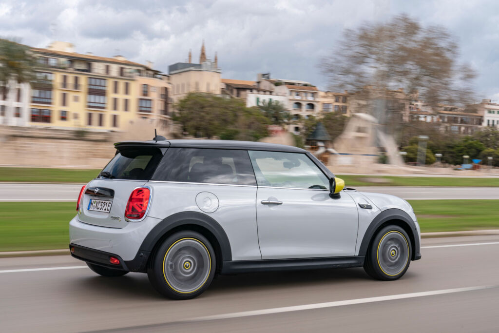 Putting your foot down in the Mini Electric is exhilarating