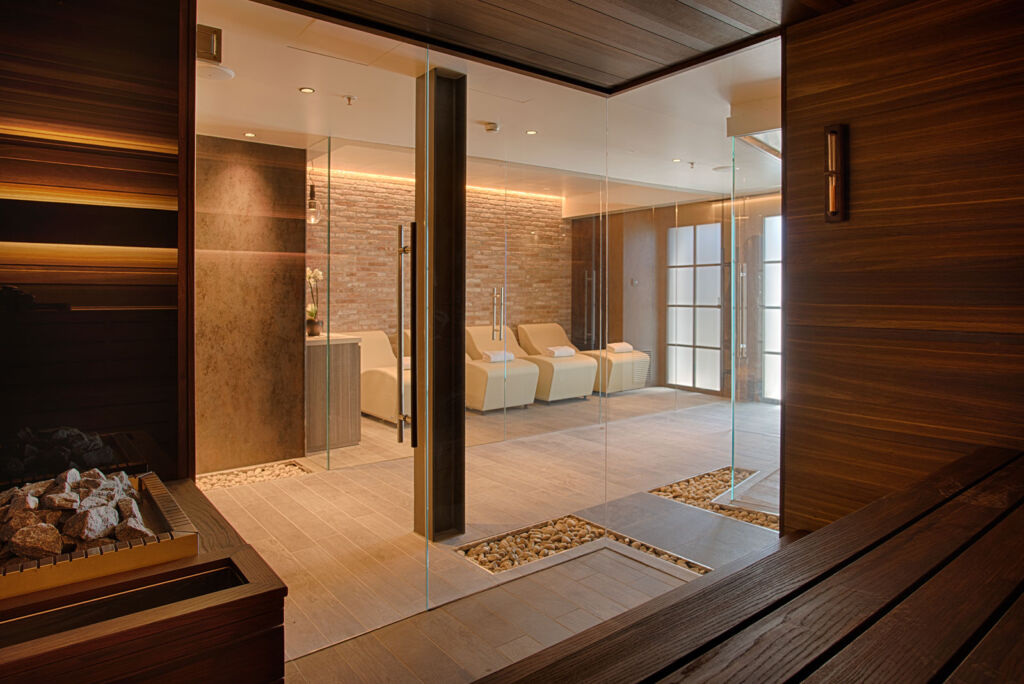 A look inside the hotel's luxury spa