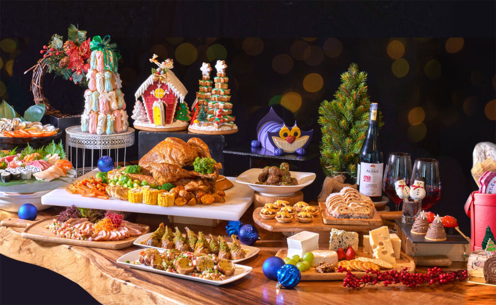 The Christmas buffet at the Pullman KLCC