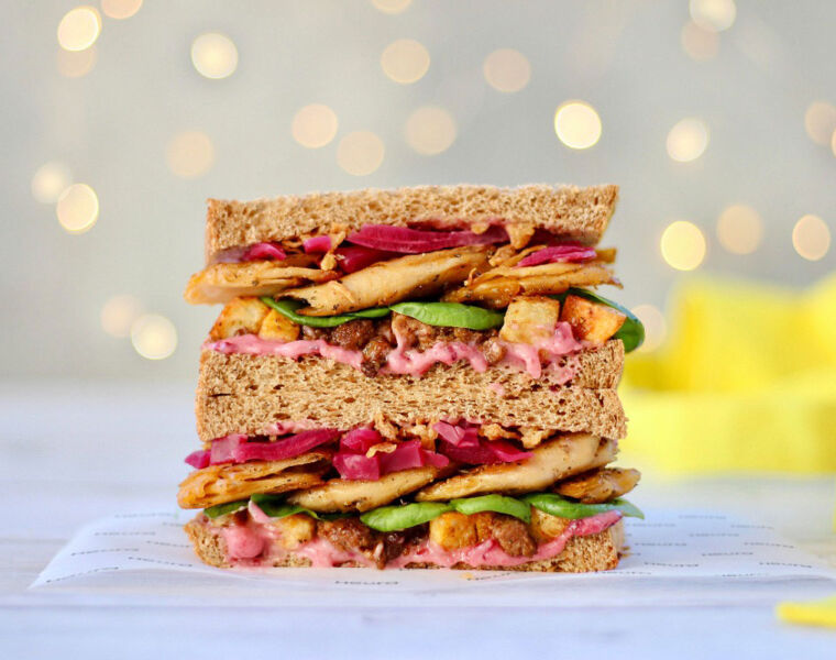 Grab a Free Sandwich at the Heura Vegan Christmas Pop-up in London