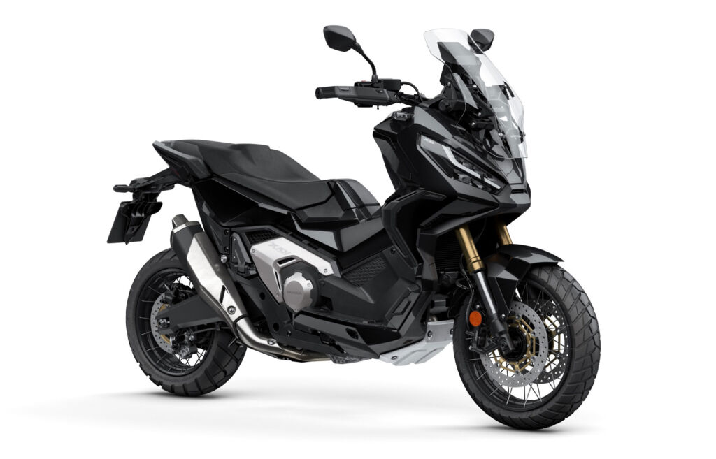The Honda X-ADV in a studio setting with a white background
