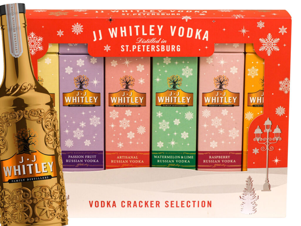 Flavoured Vodkas from JJ Whitley Prove to be a Cracker