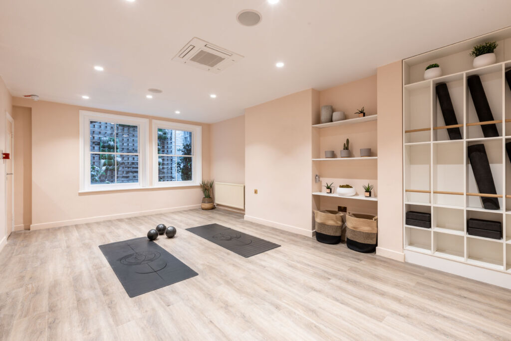 A look inside the dedicated wellness space