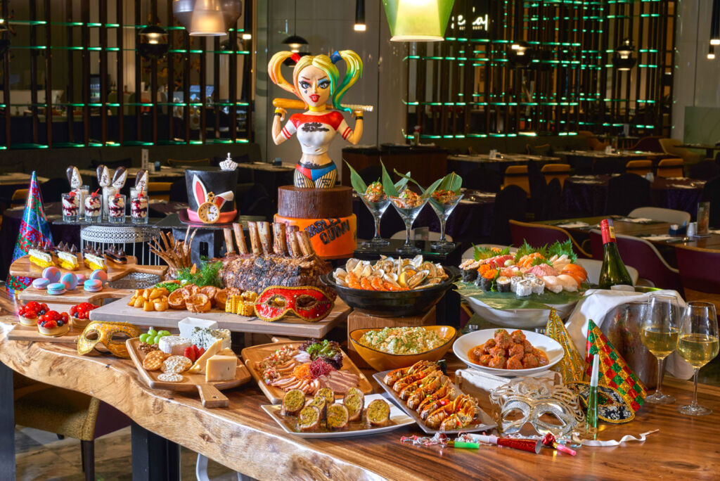 The spectacular New Year's Day buffet