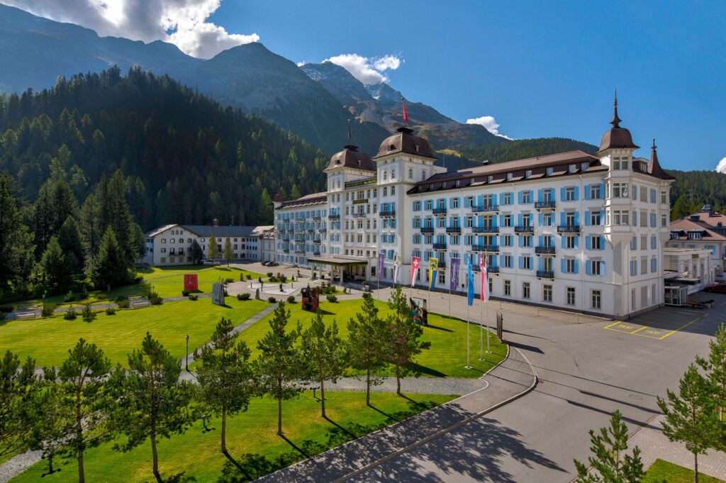The Grand Hotel des Bains Kempinski St. Moritz exterior