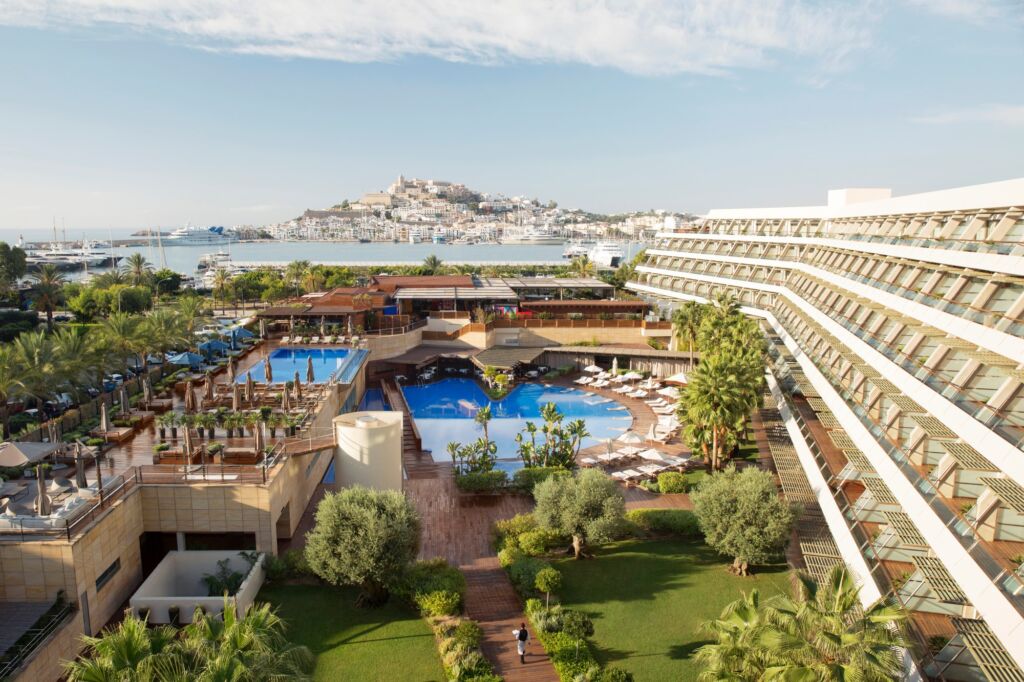 The Ibiza Gran Hotel grounds