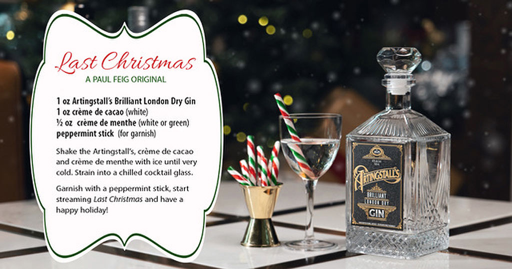 The Last Christmas cocktail recipe by Paul Feig