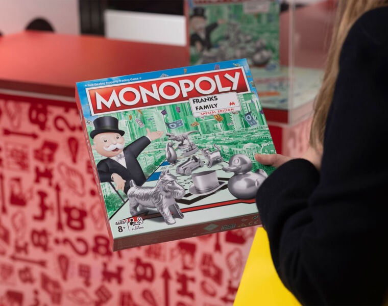 The Special edition Personalised Monopoly set