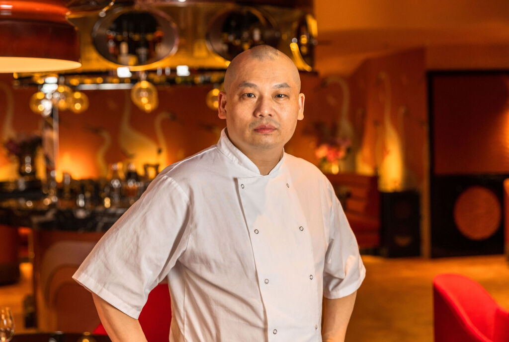 The restaurant's Head Chef Robert Wong