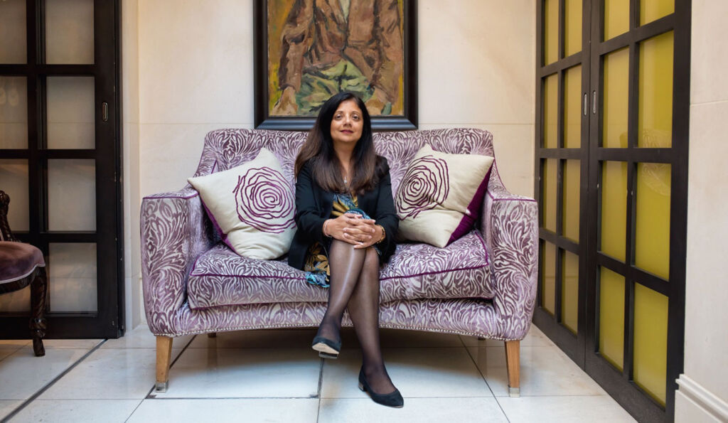 Anjana Pandy the Managing Director of St. James' Hotel & Club