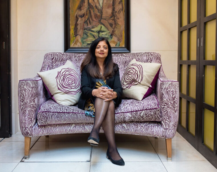 Anjana Pandy the Managing Director of St. James' Hotel & Club