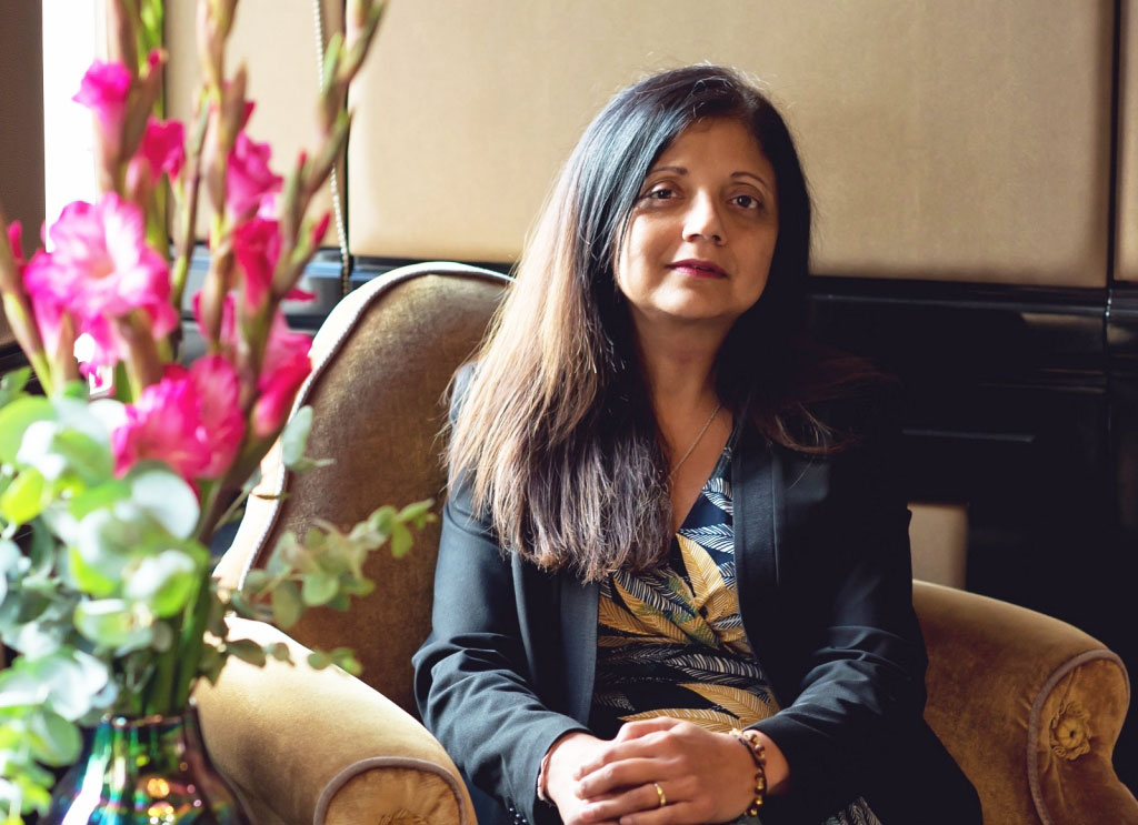 We talk to Anjana Pandya, Managing Director at St. James' Hotel & Club 21 Anjana sat on an armchair in the hotel