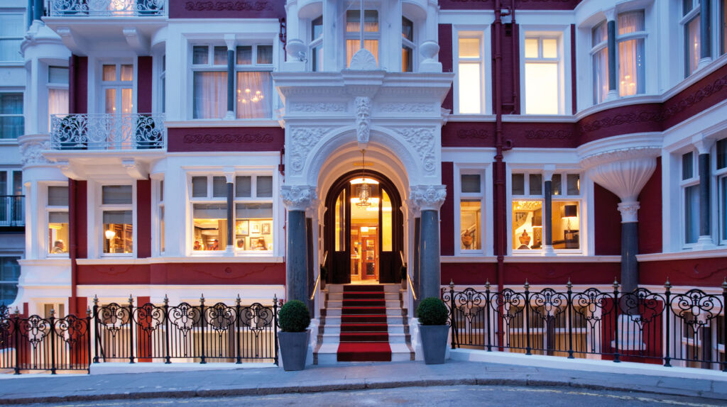 We talk to Anjana Pandya, Managing Director at St. James' Hotel & Club 23 The exterior of the hotel at night