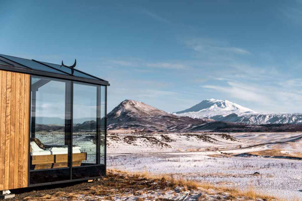 See Iceland More Clearly Through Your Own Glass-fronted Lodge