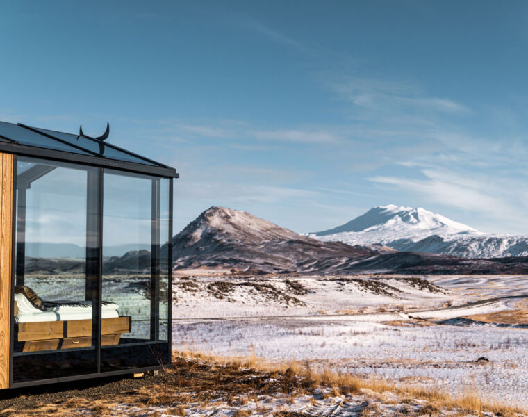 See Iceland More Clearly Through Your Own Glass-fronted Lodge