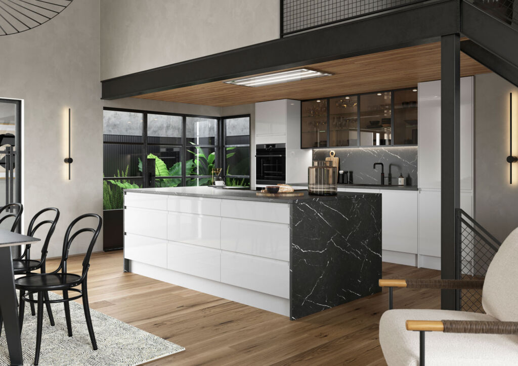 How To Create A Luxurious Monochrome Effect In Your Kitchen In 2022