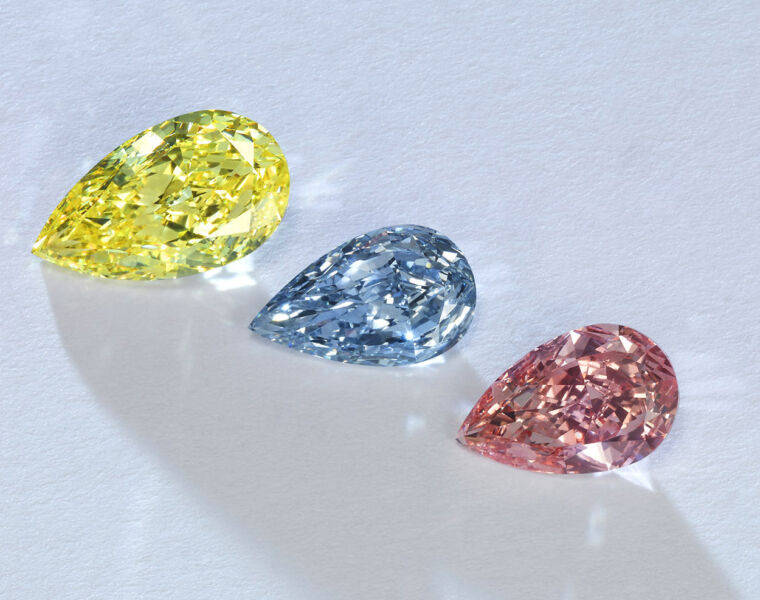 Positive Trajectory for 89% of all Fancy Color Diamond Categories