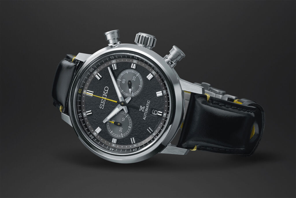 A close up view of the Prospex Speedtimer Limited Edition Chronograph