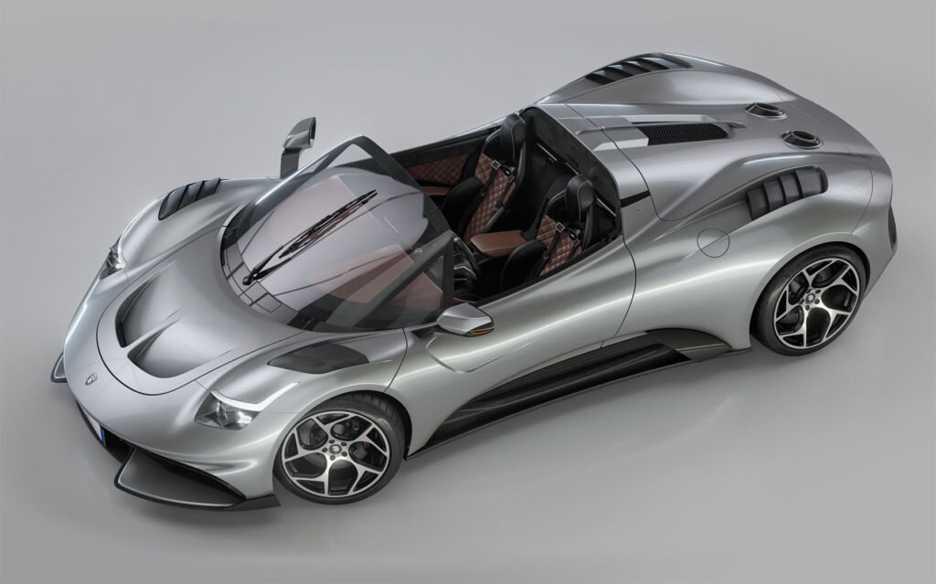 An elevated view of the ARES S1 Speedster Open-Air