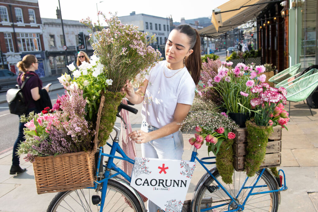 The Caorunn Gin Flower Bike Brings Spring to the Streets of London