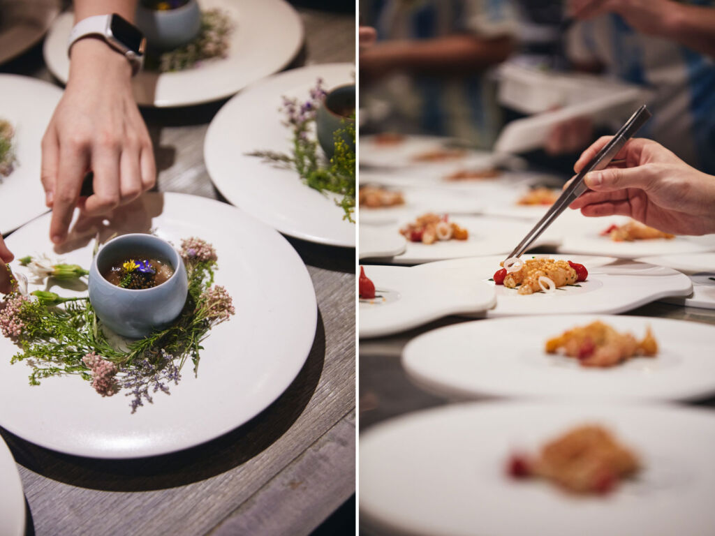 Chef Agustin Balbi Named Ambassador of Marca Pais by Argentinian Government 7 Two of the dishes in the celebratory meal