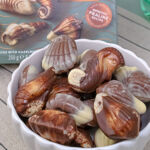 Guylian chocolate seashells in a bowl ready to eat
