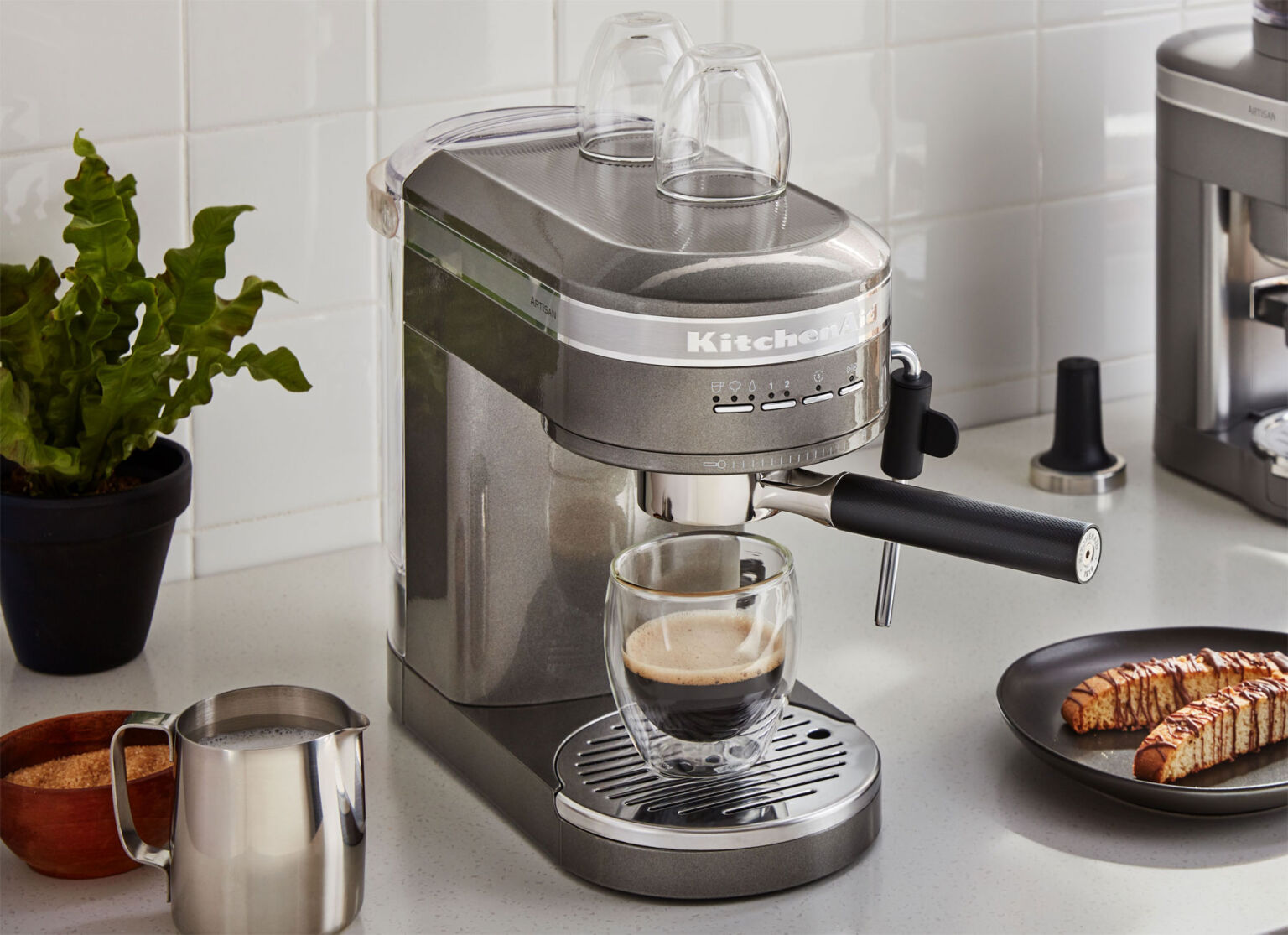 Why KitchenAid's Artisan Semiautomatic Espresso Machine Is Rather