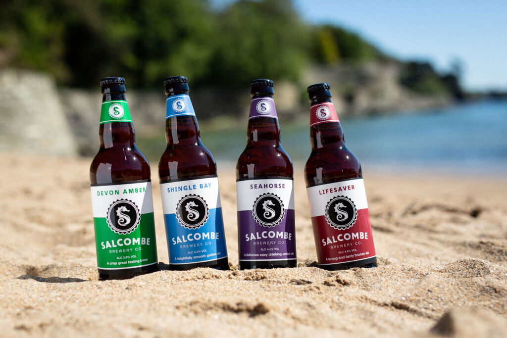 The Salcombe Brewery bottle range
