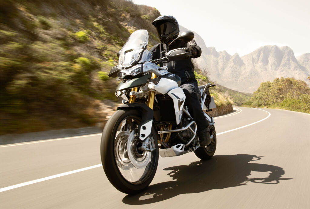 Triumph's Tiger 900 Rally Pro Adventure Bike Tears Up The Trails