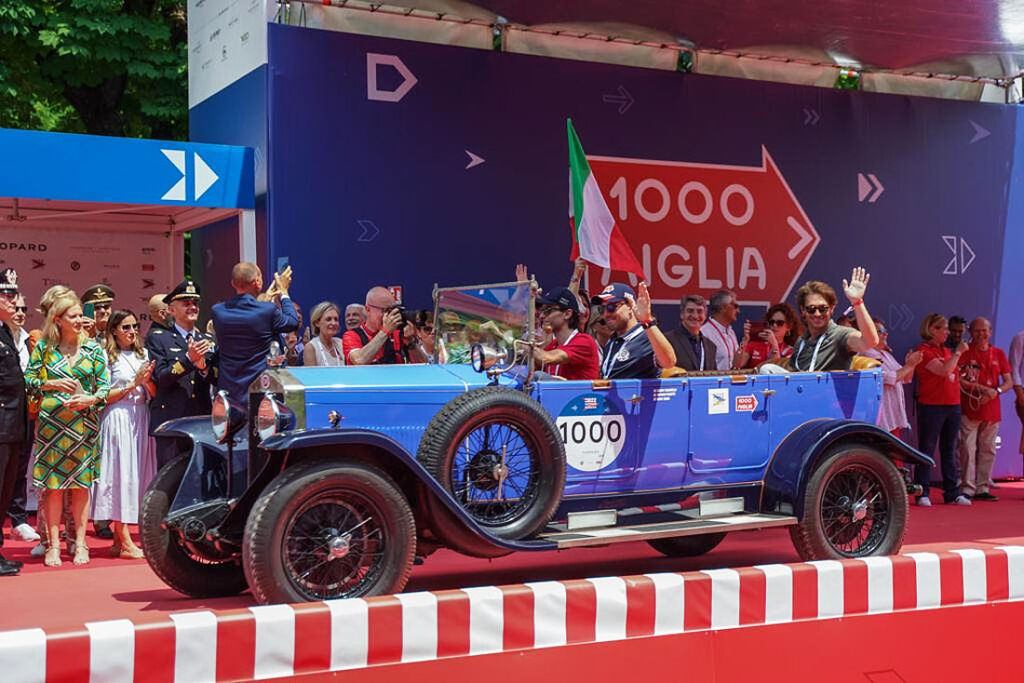 The 1000 Miglia 2022, the "Most Beautiful Race in the World is Underway