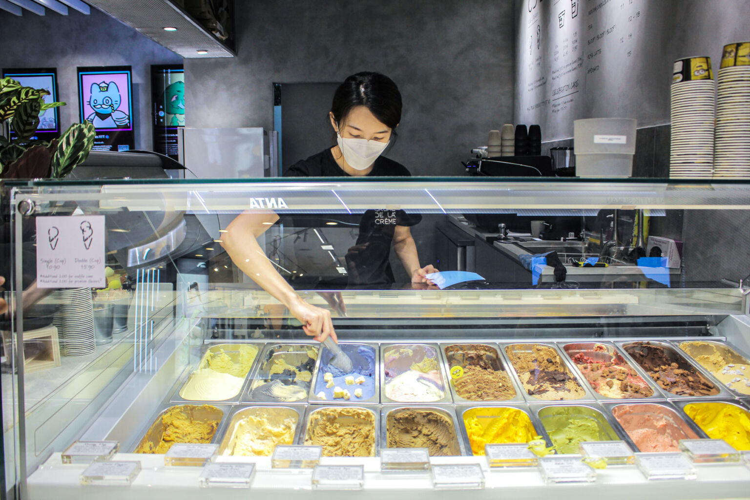 The NFTthemed Crème De La Crème Ice Cream Parlour Is A Malaysian First