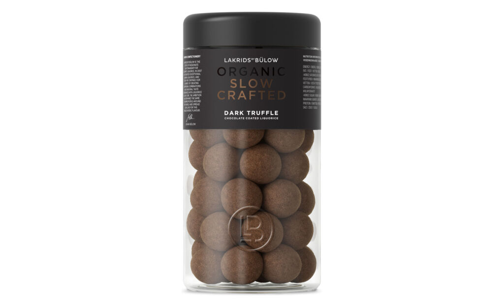 A jar of the Slow Crafted Dark Truffle